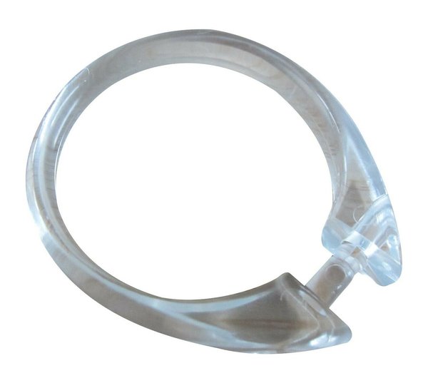 rewagi  Duschvorhangring Ø 45 mm - oval  Farbe: glasklar